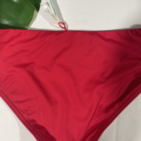NWT Sea Level [ 4 US/‎ 8 UK ] Essential Regular Bikini Bottoms in Red - Picture 10 of 12
